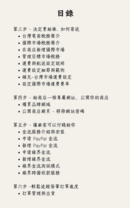 一人賣家也能打造全球電商網站！2026 最新 Shopify 開店指南（台灣電商、全球跨境電商教學）
